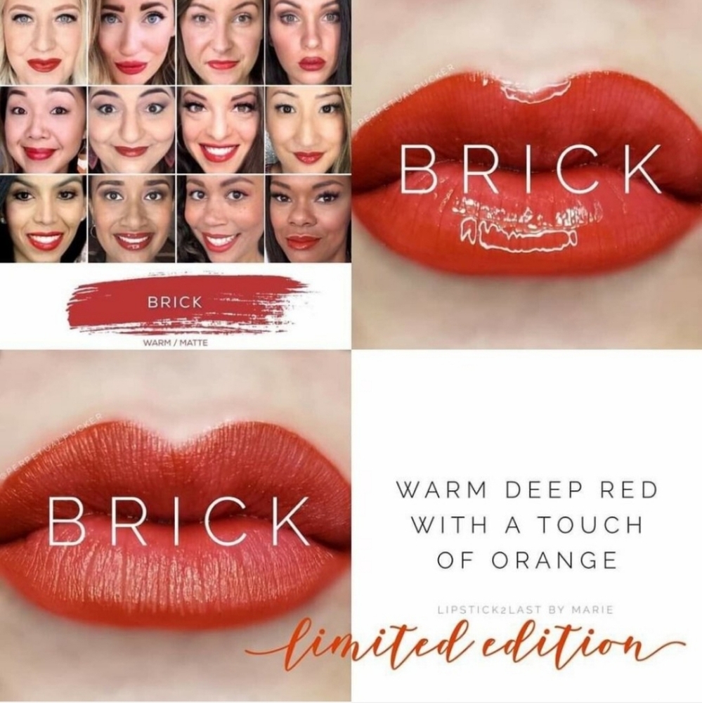 New & Sealed Brick LipSense LIp Color Limited Edition